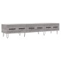 vidaXL Mueble de TV madera de ingeniería gris Sonoma 150x36x30 cm