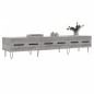 vidaXL Mueble de TV madera de ingeniería gris Sonoma 150x36x30 cm