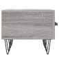 vidaXL Mueble de TV madera de ingeniería gris Sonoma 150x36x30 cm