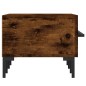 vidaXL Mueble de TV madera de ingeniería roble ahumado 150x36x30 cm vidaXL Mueble de TV madera de ingeniería roble ahumado 150x36x30 cm
