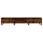 vidaXL Mueble de TV madera de ingeniería roble ahumado 150x36x30 cm vidaXL Mueble de TV madera de ingeniería roble ahumado 150x36x30 cm