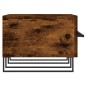 vidaXL Mueble de TV madera de ingeniería roble ahumado 150x36x30 cm vidaXL Mueble de TV madera de ingeniería roble ahumado 150x36x30 cm