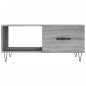 vidaXL Mesa de centro madera contrachapada gris Sonoma 90x50x40 cm vidaXL Mesa de centro madera contrachapada gris Sonoma 90x50x40 cm