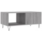 vidaXL Mesa de centro madera contrachapada gris Sonoma 90x50x40 cm vidaXL Mesa de centro madera contrachapada gris Sonoma 90x50x40 cm