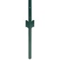 vidaXL Euro Valla de acero verde 20x0,8 m vidaXL Euro Valla de acero verde 20x0,8 m
