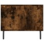 vidaXL Mesa de centro madera contrachapada roble ahumado 90x50x40 cm vidaXL Mesa de centro madera contrachapada roble ahumado 90x50x40 cm