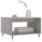 vidaXL Mesa de centro madera de ingeniería gris Sonoma 60x50x40 cm vidaXL Mesa de centro madera de ingeniería gris Sonoma 60x50x40 cm