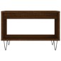 vidaXL Mesa de centro madera de ingeniería marrón roble 60x50x40 cm