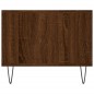 vidaXL Mesa de centro madera contrachapada roble marrón 102x50x40 cm vidaXL Mesa de centro madera contrachapada roble marrón 102x50x40 cm