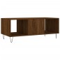 vidaXL Mesa de centro madera contrachapada roble marrón 102x50x40 cm vidaXL Mesa de centro madera contrachapada roble marrón 102x50x40 cm