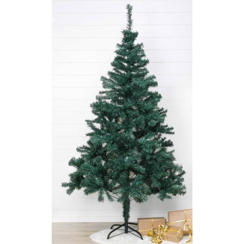 HI Árbol de Navidad con soporte de metal verde 180 cm HI Árbol de Navidad con soporte de metal verde 180 cm