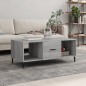 vidaXL Mesa de centro madera contrachapada gris Sonoma 102x50x40 cm vidaXL Mesa de centro madera contrachapada gris Sonoma 102x50x40 cm