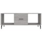 vidaXL Mesa de centro madera contrachapada gris Sonoma 102x50x40 cm vidaXL Mesa de centro madera contrachapada gris Sonoma 102x50x40 cm