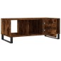 vidaXL Mesa de centro madera contrachapada roble ahumado 102x50x40 cm vidaXL Mesa de centro madera contrachapada roble ahumado 102x50x40 cm