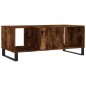 vidaXL Mesa de centro madera contrachapada roble ahumado 102x50x40 cm vidaXL Mesa de centro madera contrachapada roble ahumado 102x50x40 cm
