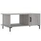 vidaXL Mesa de centro madera contrachapada gris Sonoma 90x50x40 cm vidaXL Mesa de centro madera contrachapada gris Sonoma 90x50x40 cm