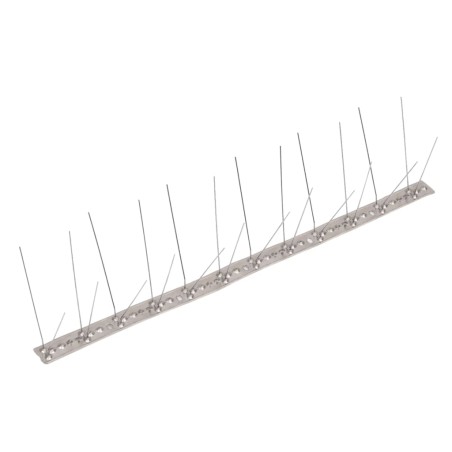 vidaXL Set de 6 hileras pinchos contra pájaros y palomas 4 filas 3 m