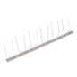 vidaXL Set de 6 hileras pinchos contra pájaros y palomas 4 filas 3 m