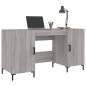 vidaXL Escritorio madera de ingeniería gris Sonoma 140x50x75 cm vidaXL Escritorio madera de ingeniería gris Sonoma 140x50x75 cm
