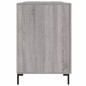 vidaXL Escritorio madera de ingeniería gris Sonoma 140x50x75 cm vidaXL Escritorio madera de ingeniería gris Sonoma 140x50x75 cm