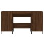 vidaXL Escritorio madera de ingeniería roble marrón 140x50x75 cm vidaXL Escritorio madera de ingeniería roble marrón 140x50x75 cm