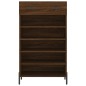 vidaXL Zapatero madera de ingeniería roble marrón 60x35x105 cm vidaXL Zapatero madera de ingeniería roble marrón 60x35x105 cm