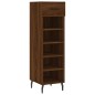 vidaXL Zapatero madera de ingeniería roble marrón 30x35x105 cm vidaXL Zapatero madera de ingeniería roble marrón 30x35x105 cm