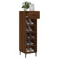 vidaXL Zapatero madera de ingeniería roble marrón 30x35x105 cm vidaXL Zapatero madera de ingeniería roble marrón 30x35x105 cm