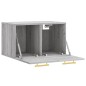 vidaXL Armario de pared madera de ingeniería gris Sonoma 60x36,5x35 cm vidaXL Armario de pared madera de ingeniería gris Sonoma 60x36,5x35 cm