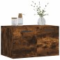 vidaXL Armario de pared madera ingeniería roble ahumado 60x36,5x35 cm vidaXL Armario de pared madera ingeniería roble ahumado 60x36,5x35 cm