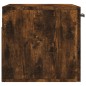 vidaXL Armario de pared madera ingeniería roble ahumado 60x36,5x35 cm vidaXL Armario de pared madera ingeniería roble ahumado 60x36,5x35 cm