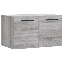 vidaXL Armario de pared madera de ingeniería gris Sonoma 60x36,5x35 cm