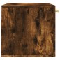 vidaXL Armario de pared madera ingeniería roble ahumado 80x36,5x35 cm vidaXL Armario de pared madera ingeniería roble ahumado 80x36,5x35 cm