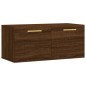vidaXL Armario de pared madera ingeniería marrón roble 80x36,5x35 cm vidaXL Armario de pared madera ingeniería marrón roble 80x36,5x35 cm