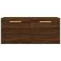vidaXL Armario de pared madera ingeniería marrón roble 80x36,5x35 cm vidaXL Armario de pared madera ingeniería marrón roble 80x36,5x35 cm