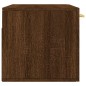 vidaXL Armario de pared madera ingeniería marrón roble 80x36,5x35 cm vidaXL Armario de pared madera ingeniería marrón roble 80x36,5x35 cm