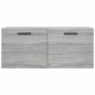 vidaXL Armario de pared madera de ingeniería gris Sonoma 80x36,5x35 cm vidaXL Armario de pared madera de ingeniería gris Sonoma 80x36,5x35 cm