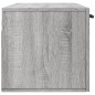 vidaXL Armario de pared madera ingeniería gris Sonoma 100x36,5x35 cm vidaXL Armario de pared madera ingeniería gris Sonoma 100x36,5x35 cm