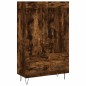 vidaXL Aparador alto madera de ingeniería roble ahumado 69,5x31x115 cm vidaXL Aparador alto madera de ingeniería roble ahumado 69,5x31x115 cm