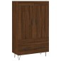 vidaXL Aparador alto madera de ingeniería roble marrón 69,5x31x115 cm vidaXL Aparador alto madera de ingeniería roble marrón 69,5x31x115 cm