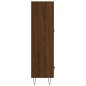 vidaXL Aparador alto madera de ingeniería roble marrón 69,5x31x115 cm vidaXL Aparador alto madera de ingeniería roble marrón 69,5x31x115 cm