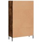 vidaXL Aparador alto madera de ingeniería roble ahumado 69,5x31x115 cm vidaXL Aparador alto madera de ingeniería roble ahumado 69,5x31x115 cm