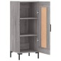 vidaXL Aparador madera de ingeniería gris Sonoma 34,5x34x90 cm vidaXL Aparador madera de ingeniería gris Sonoma 34,5x34x90 cm