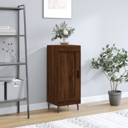vidaXL Aparador madera de ingeniería marrón roble 34,5x34x90 cm