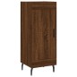 vidaXL Aparador madera de ingeniería marrón roble 34,5x34x90 cm