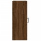 vidaXL Armario de pared madera ingeniería marrón roble 34,5x34x90 cm vidaXL Armario de pared madera ingeniería marrón roble 34,5x34x90 cm