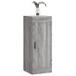 vidaXL Armario de pared madera de ingeniería gris Sonoma 34,5x34x90 cm