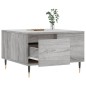 vidaXL Mesa de centro madera contrachapada gris Sonoma 55x55x36,5 cm vidaXL Mesa de centro madera contrachapada gris Sonoma 55x55x36,5 cm