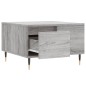 vidaXL Mesa de centro madera contrachapada gris Sonoma 55x55x36,5 cm vidaXL Mesa de centro madera contrachapada gris Sonoma 55x55x36,5 cm