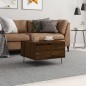 vidaXL Mesa de centro madera contrachapada roble marrón 55x55x36,5 cm vidaXL Mesa de centro madera contrachapada roble marrón 55x55x36,5 cm